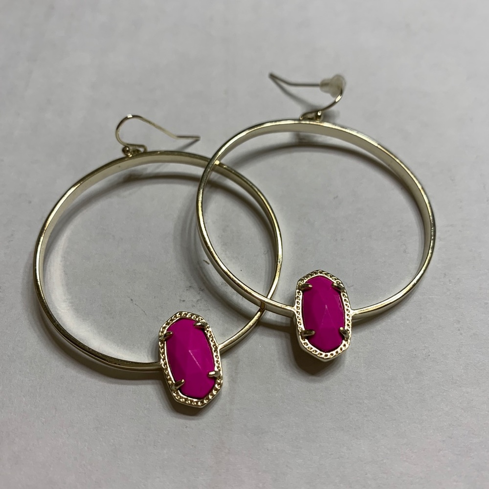 Kendra Scott Elora Gold earrings NWOT